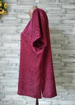 Блузка женская marks & spencer бордовая3 фото
