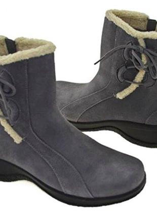 Ботинки полуботинки clarks bendables, замша, 25,5 см