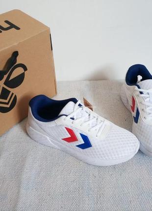 Нюанс! легкие женские унисекс кроссовки legend breather paires/blue/red 211831 9253 hummel данные