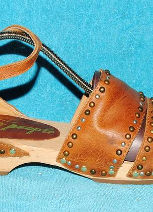 Кожаные босоножки free people 37 размер 2