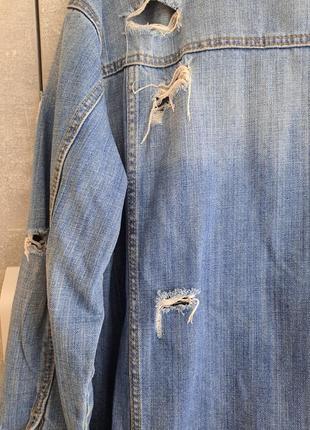 Женская джинсовка удлиненная10 фото