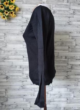 Сорочка обманка жіноча чорна в смужку3 фото
