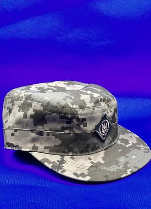 Военные кепки камуфляжная кепка зсу пиксель уставная военная тактическа  кепка немка зсу пиксель4 фото