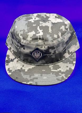 Военные кепки камуфляжная кепка зсу пиксель уставная военная тактическа  кепка немка зсу пиксель3 фото