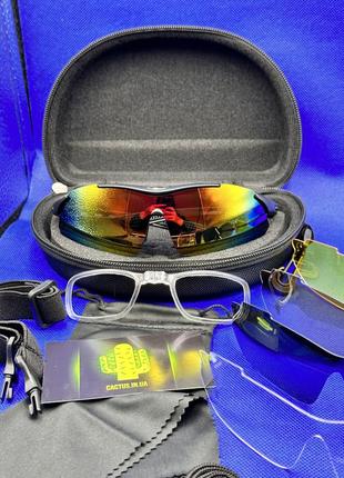 Тактические очки со сменными линзами баллистические военные очки тактические защитные очки для военны6 фото