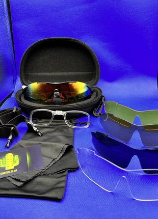 Тактические очки со сменными линзами баллистические военные очки тактические защитные очки для военны3 фото
