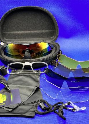 Тактические очки со сменными линзами баллистические военные очки тактические защитные очки для военны2 фото