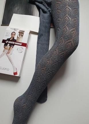 Женские хлопковые колготки 120 ден sesto senso