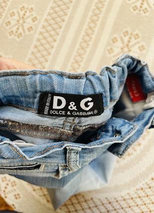 Джинсы d&amp;g на девочку 110см 4-5роков3 фото