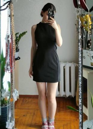 Платье черное1 фото
