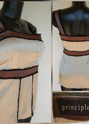 Фірмова стильна якісна натуральна майка з шовку.