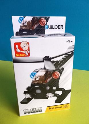 Конструктор полицейские машины sluban для малышей