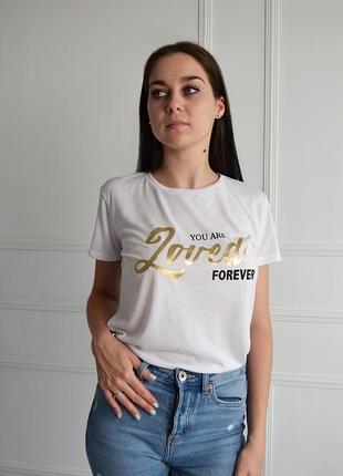Футболка loved від koton