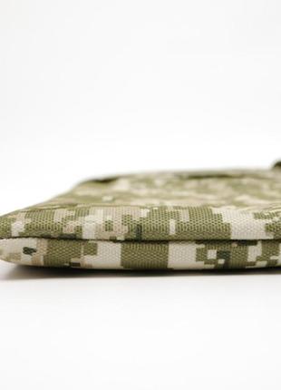 Тактичний поджопник сидушка каремат для сидіння одинарний 37х30 см каремат тактичний килимок військовий10 фото