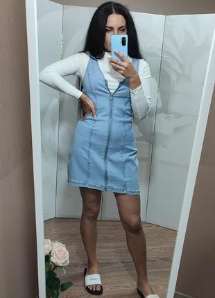 Новое джинсовое платье, сарафан h&m