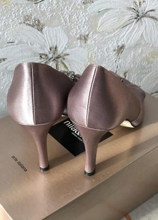 Туфлі з відкритим носком3 фото