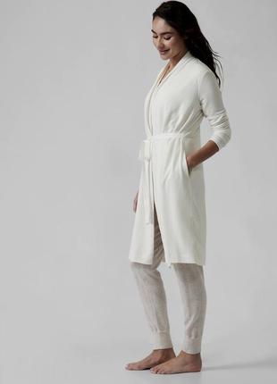 Вафельный халат для дома wind down sleep robe athleta