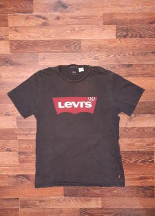 Мужская футболка levis с большим лого