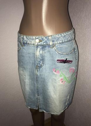 Джинсовая юбка