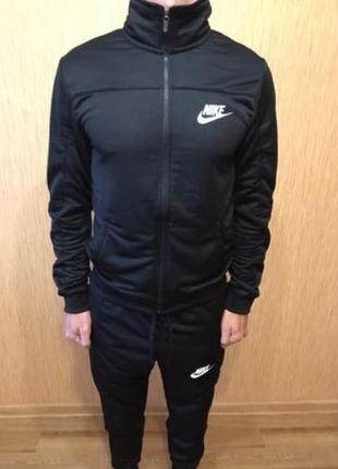 Спортивный костюм муж. nike sportswear polyknit (арт. 861774-010)4 фото