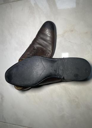 Кожаные классические туфли5 фото
