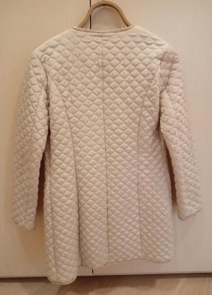 Пальто женское стеганное chanel, размер s4 фото