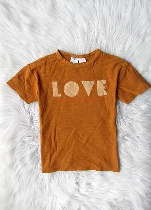 Футболка zara kids toddler boys love
