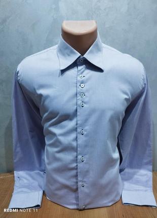 Естетична бавовняна сорочка non iron успішного голландського бренду ledûb