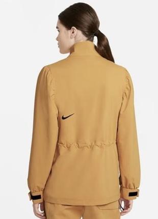 Куртка горчичная желтая nike w nsw tch pck jkt m652 фото