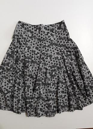 Фирменная хлопковая юбка