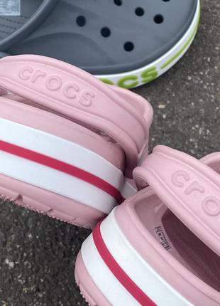 Шлепки резиновые тапочки  тапки сланцы crocs bayaband clog кроксы обувь доя медиков крокси nike сандали7 фото