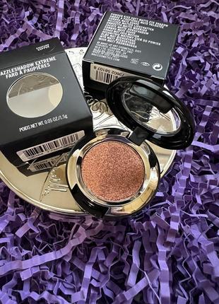 Профессиональные тени mac dazzleshadow extreme eyeshadow, оттенок couture copper3 фото