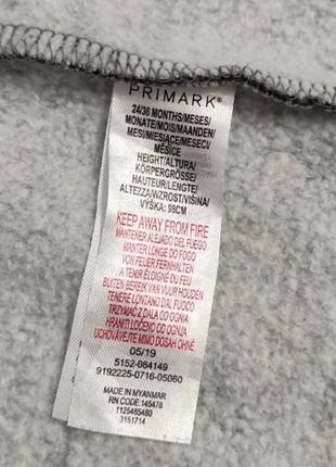 Худи кофта primark 2-3 года7 фото