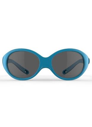 Солнцезащитные очки mh b100 для детей (6-24 месяца), категория 4 – синие 12, синій - 1852, для мальчиков, круглая, пластик, ободковые, пластиковые, …