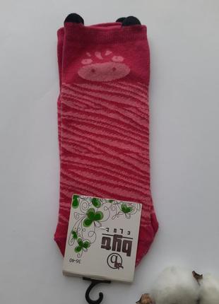 Шкарпетки жіночі короткі з вушками туреччина гарна якість