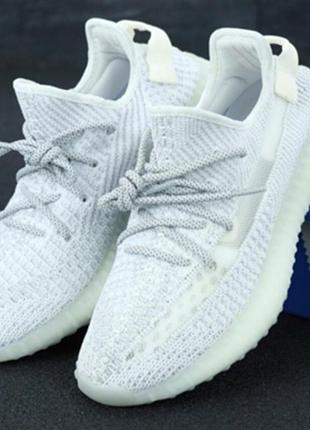 Кроссовки adidas yeezy boost 350 full reflective кроссовки