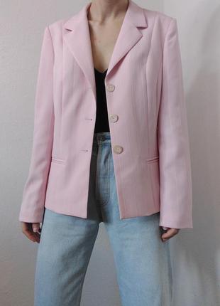 Винтажный пиджак разовой жакет винтаж блейзер разной винтажный жакет розовый6 фото
