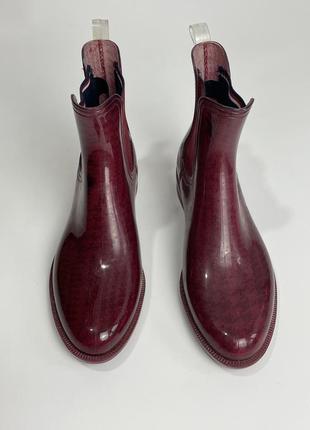 Резиновые ботинки tommy hilfiger, 42 р6 фото