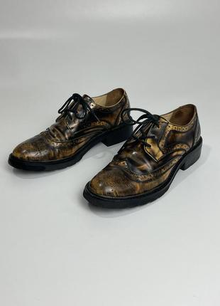 Женские туфли броги dolce gabbana, 37 р, оригинал