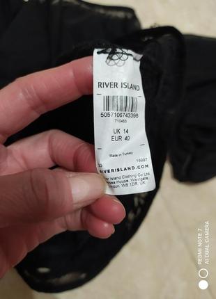 Блуза прозора боді river island5 фото