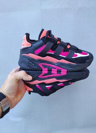 Adidas niteball black&pink4 фото