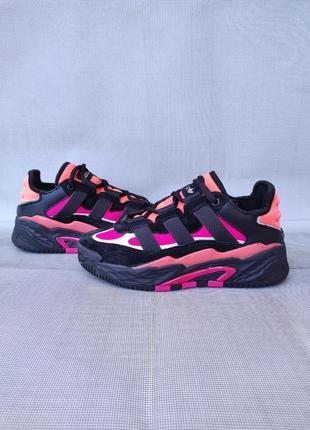 Adidas niteball black&amp;pink3 фото