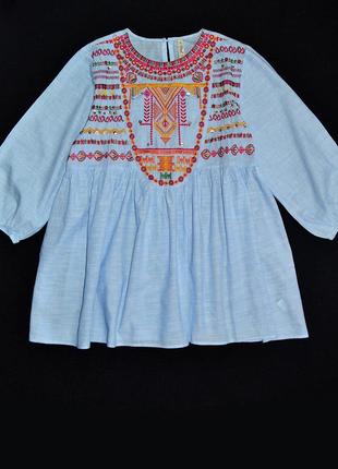 Плаття\блуза ethnic by outfitters батист бавовна р.m