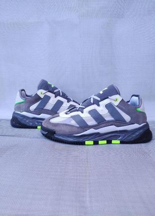 Adidas niteball gray&amp;green3 фото