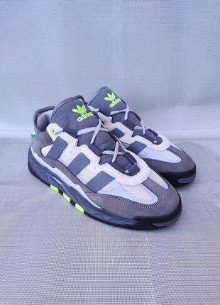 Adidas niteball gray&amp;green1 фото