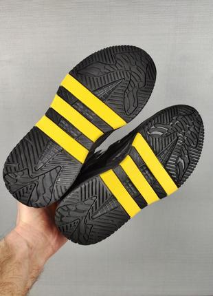 Adidas niteball black&amp;yellow5 фото