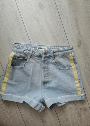 Светлые джинсовые шорты zara новая коллекция 20193 фото