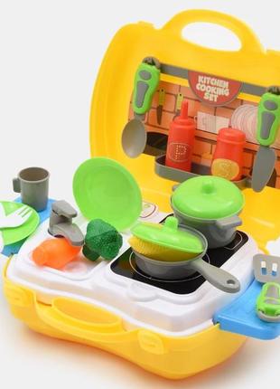 Детский набор посуды детская кухня детский набор игровой набор кухня9 фото