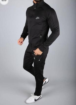 Мужской спортивный костюм nike dri-fit (s,m,l,xl)1 фото