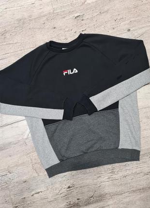 Толстовка fila vintage 90's spell out chest logo3 фото